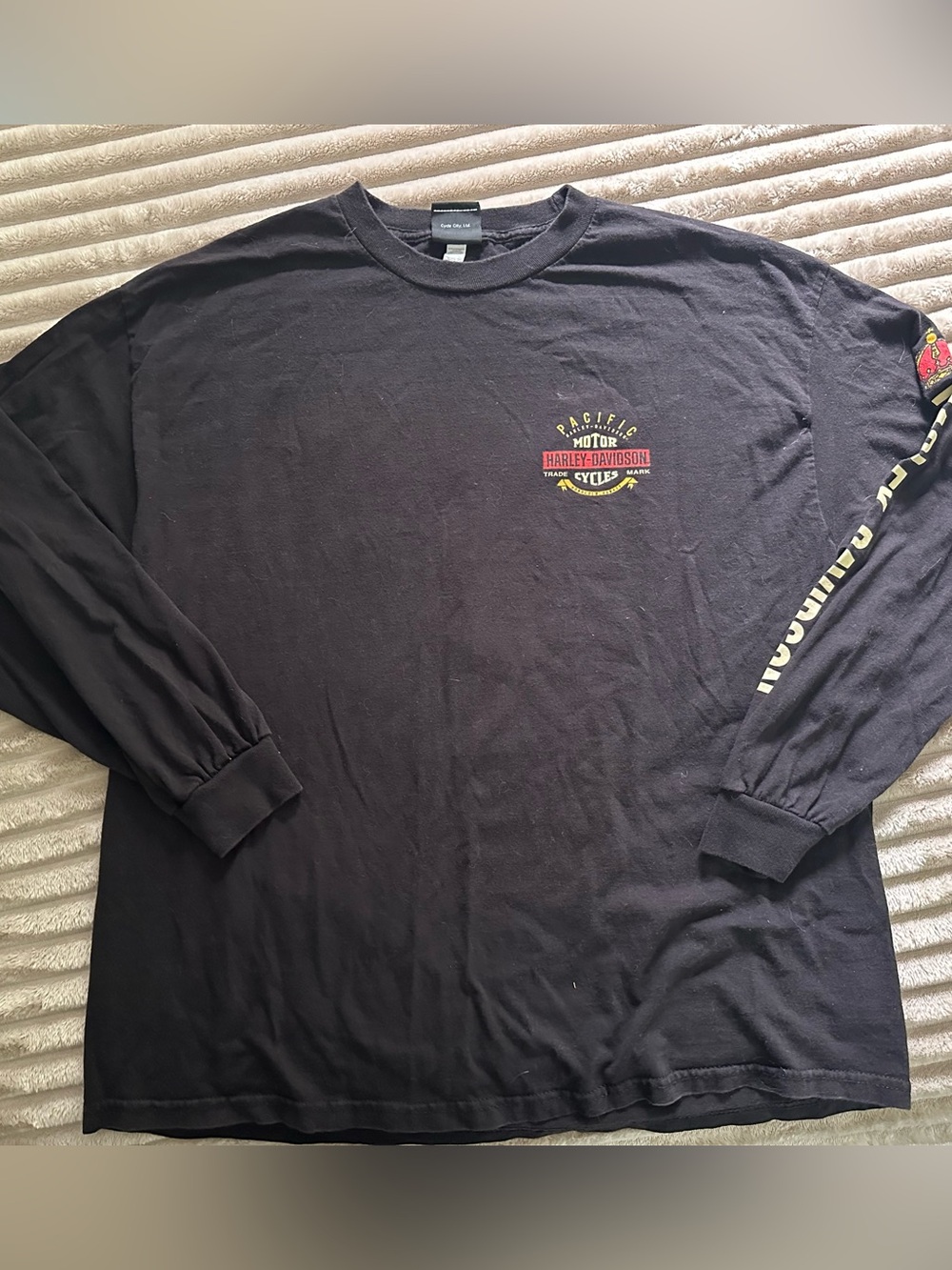 Harley-Davidson Hawaii Black Long Sleeve Tee